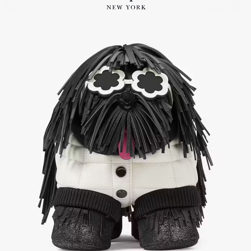 Kate Spade shaggy dog